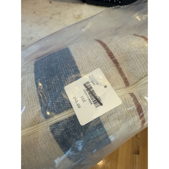 Anthropologie Manue Lumbar Pillow Striped 12"x27" NEW $68 - Picture 4 of 5